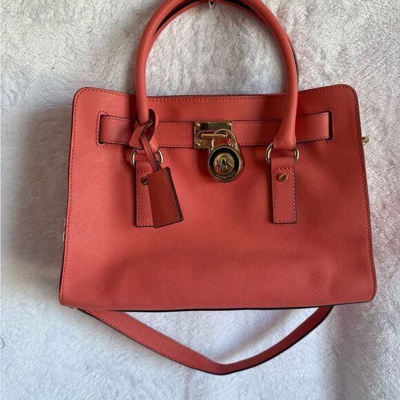 Michael Kors Coral 2 Way Satchel - Picture 1 of 10